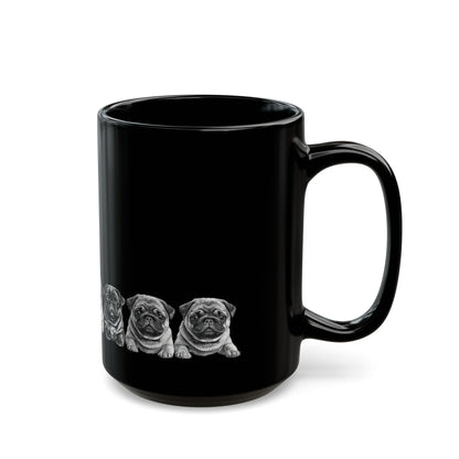Pug mug detail