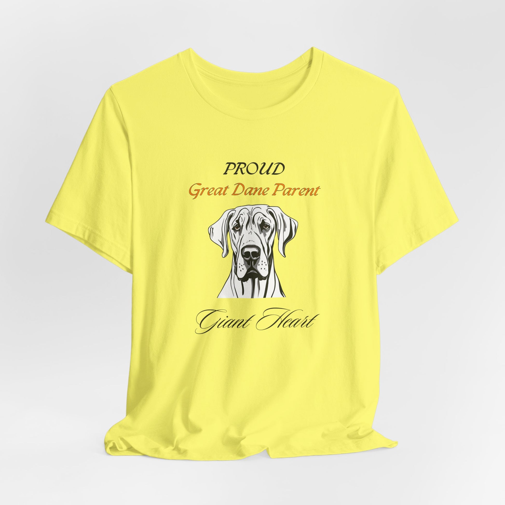 Proud Great Dane Parent organic cotton t-shirt, eco-friendly Great Dane gift