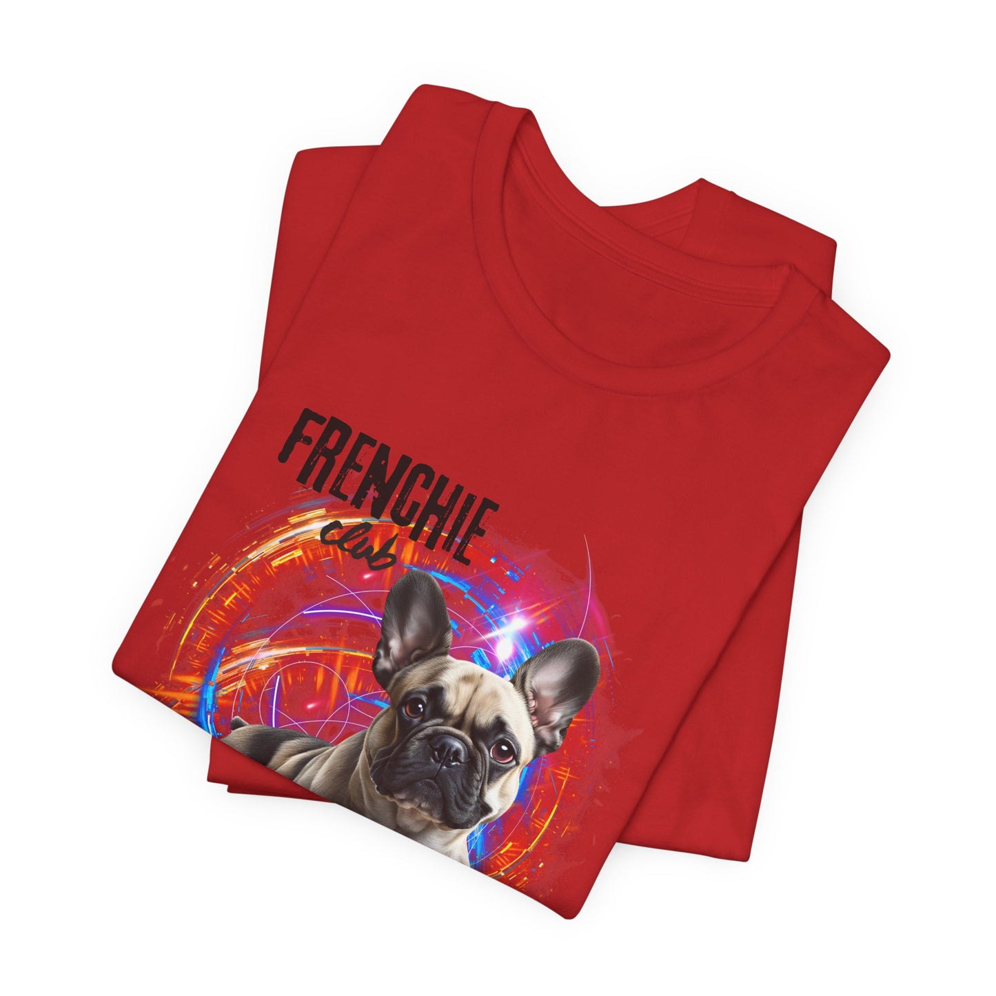 Join the Frenchie Club — SniffWaggleNWalk™ French Bulldog tee, printed to order, XS–5XL