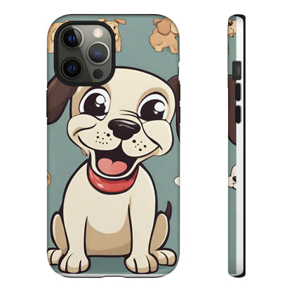 Sniffwagglendwalk™ Multi Dog Design Tough Phone CaseS. - Sniff Waggle And Walk