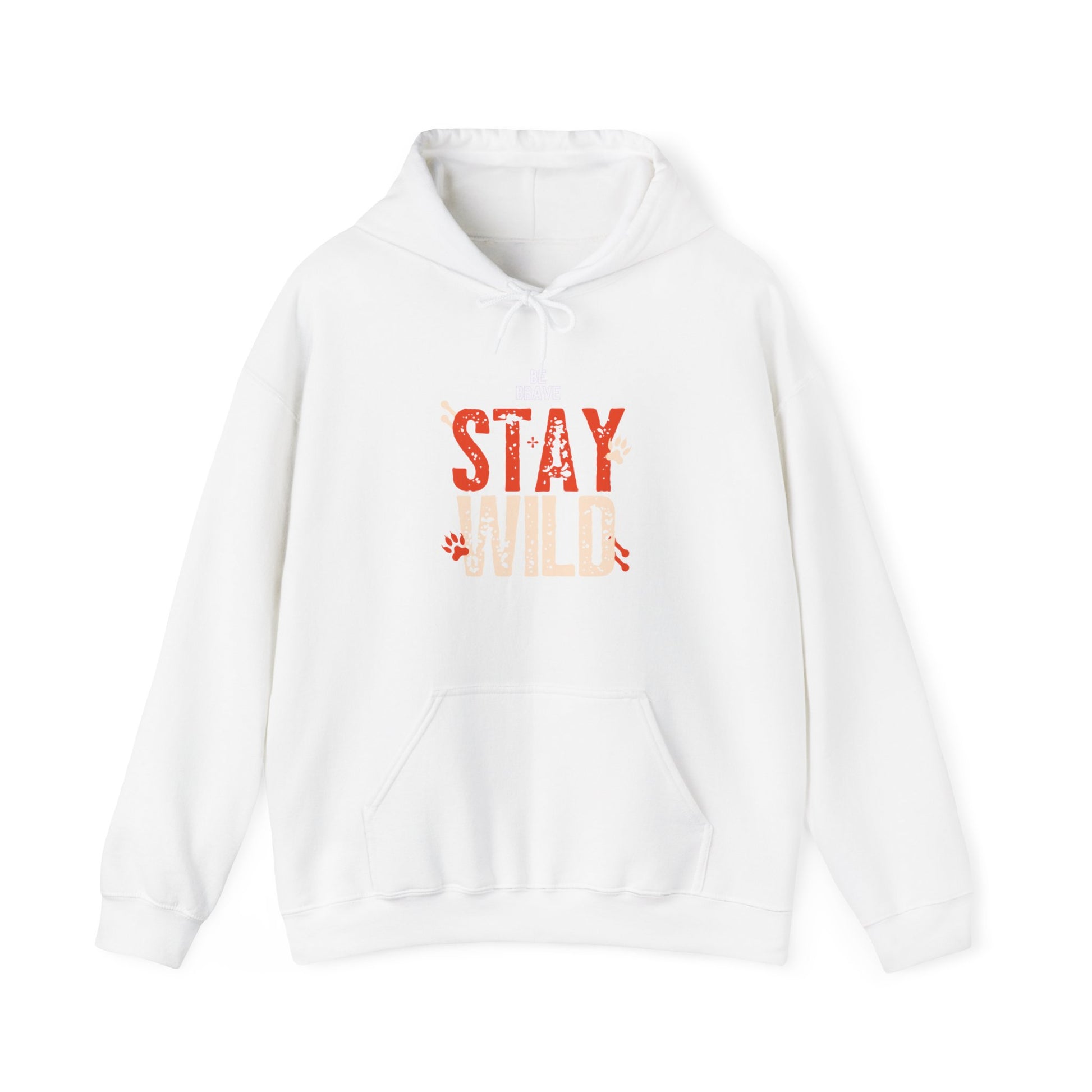 Unisex Heavy Blend™ Stay Wild Hooded Sweatshirt - Sniff Waggle And Walk