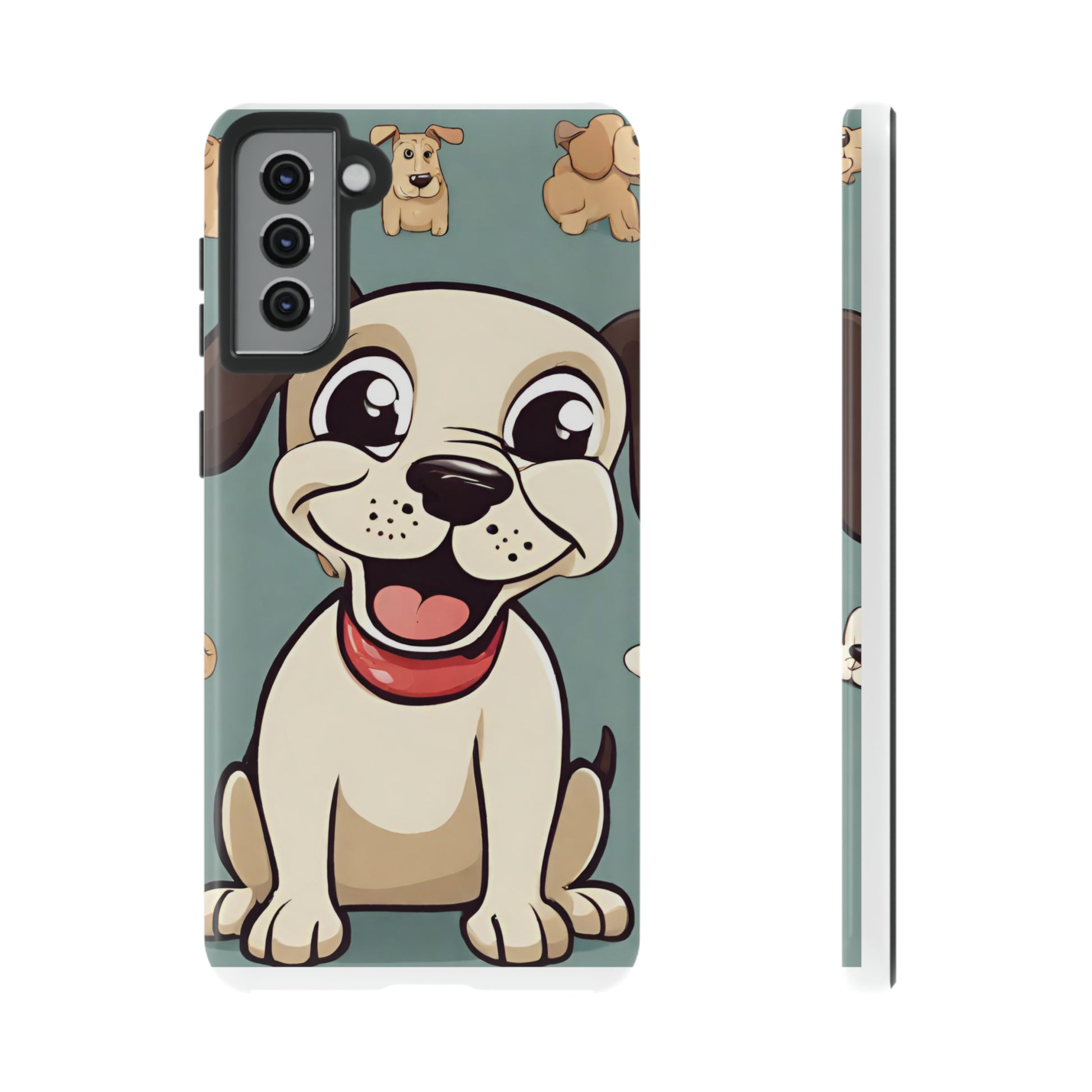 Sniffwagglendwalk™ Multi Dog Design Tough Phone CaseS. - Sniff Waggle And Walk