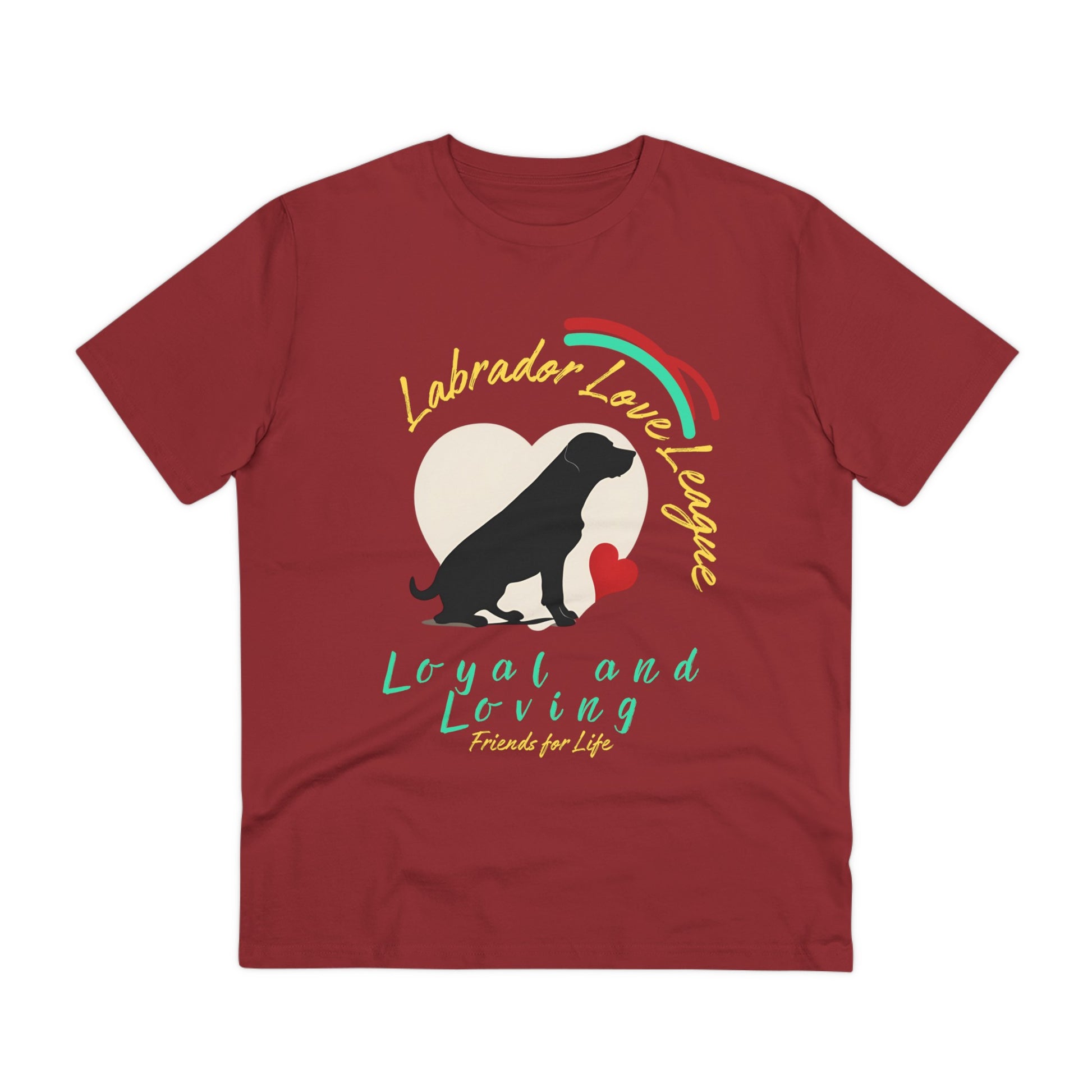 "LABRADOR LOVE LEAGUE" Organic Creator T-shirt - Unisex - Sniff Waggle And Walk