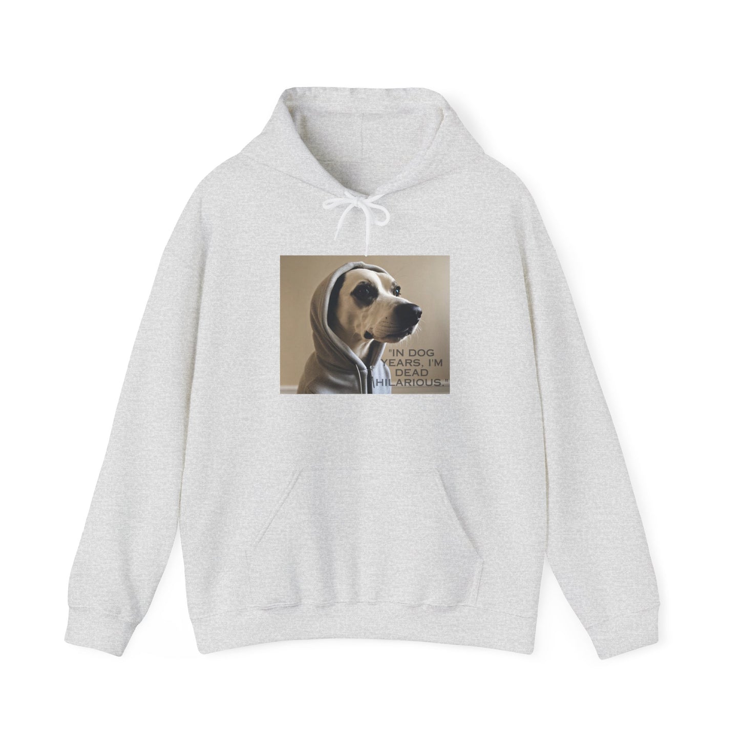 Unisex Heavy Blend™ In dog years Im dead hilarious Hooded Sweatshirt - Sniff Waggle And Walk