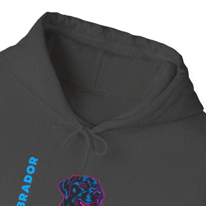 Labrador Streetwear Hoodie — Neon Lab Unisex Pullover
