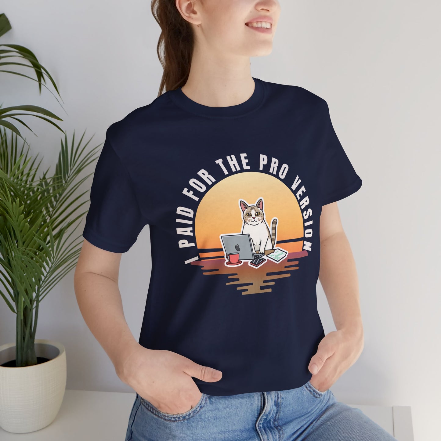 Cat Remote Worker T‑Shirt — "Out of Office for the Purr-vacation" Graphic Tee