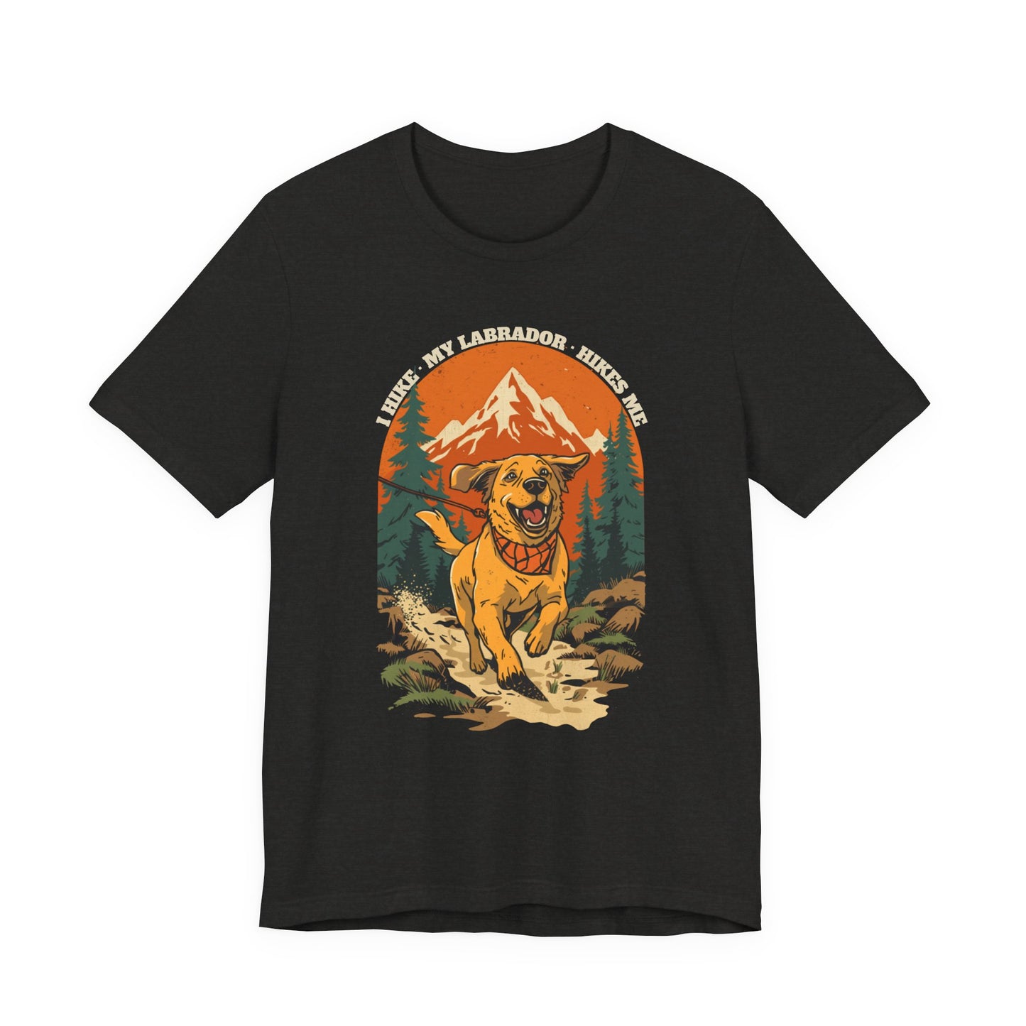 Labrador hiking tee in navy