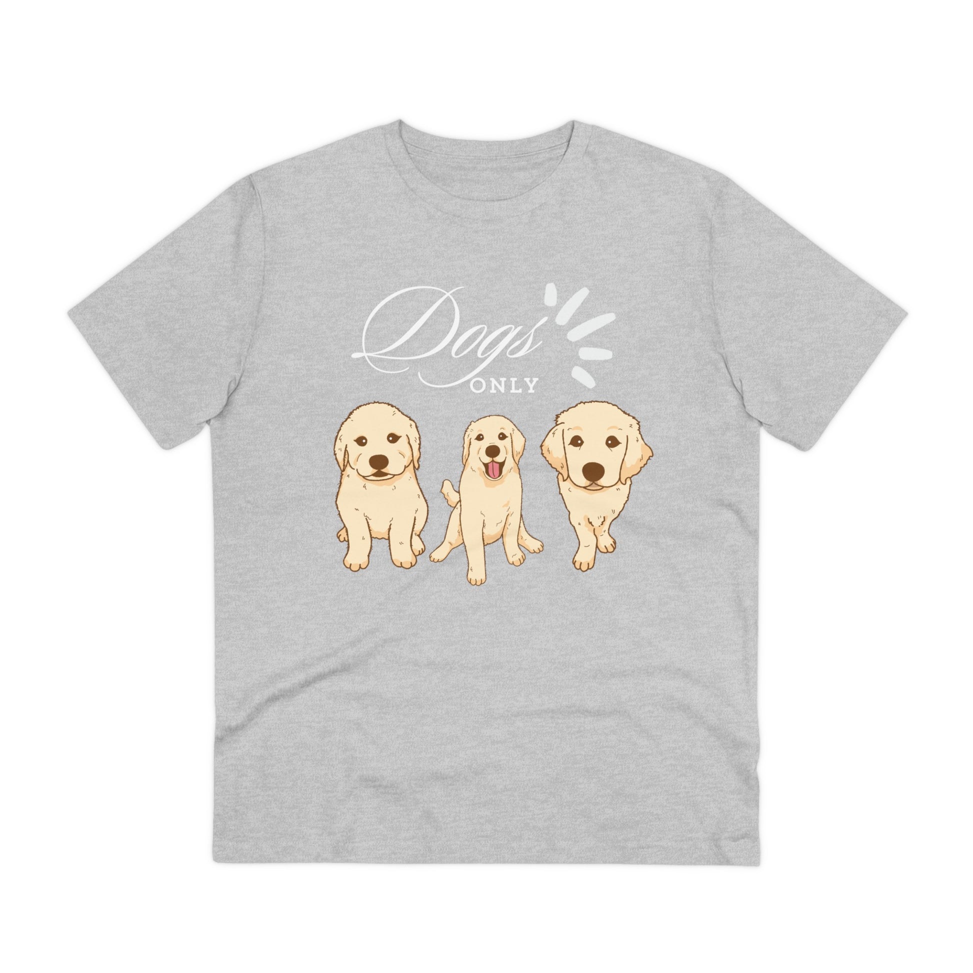 DOGS ONLY Organic T-shirt - Unisex - Sniff Waggle And Walk