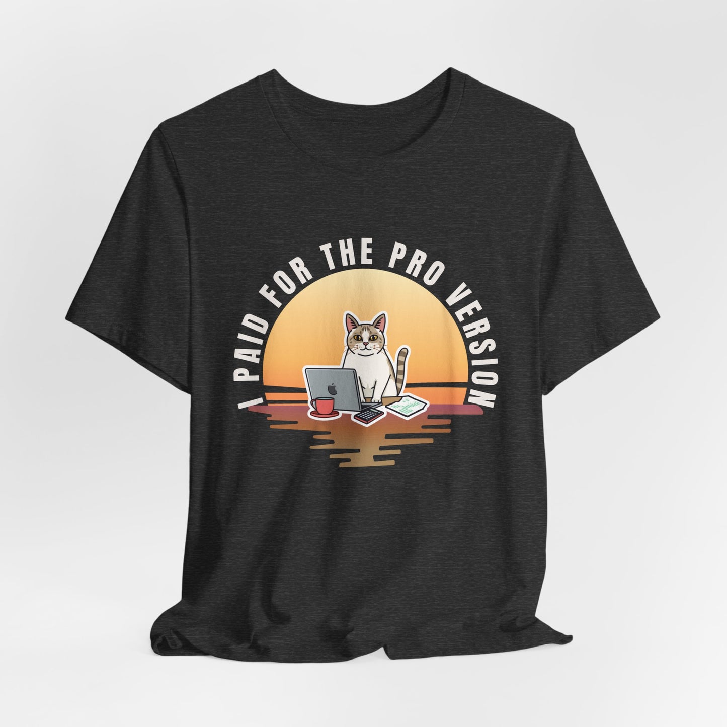 Cat Remote Worker T‑Shirt — "Out of Office for the Purr-vacation" Graphic Tee
