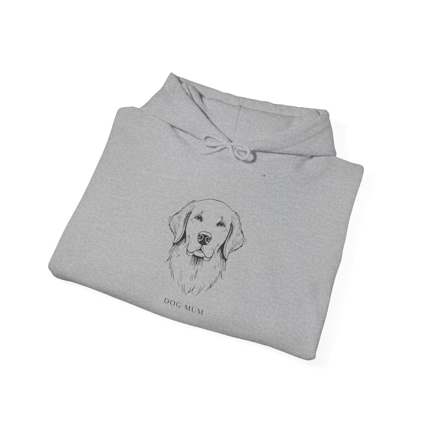 Golden Retriever Dog Mum hoodie size and fit reference