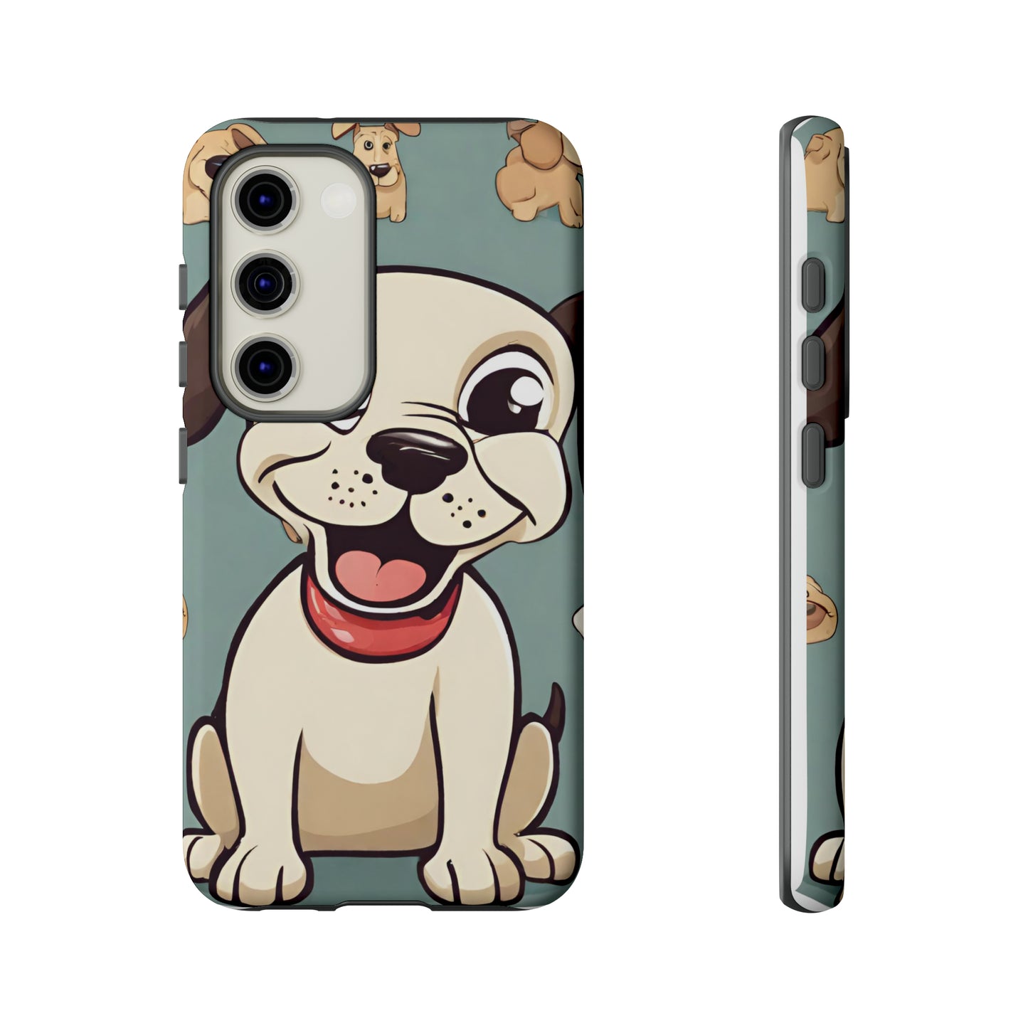 Sniffwagglendwalk™ Multi Dog Design Tough Phone CaseS. - Sniff Waggle And Walk