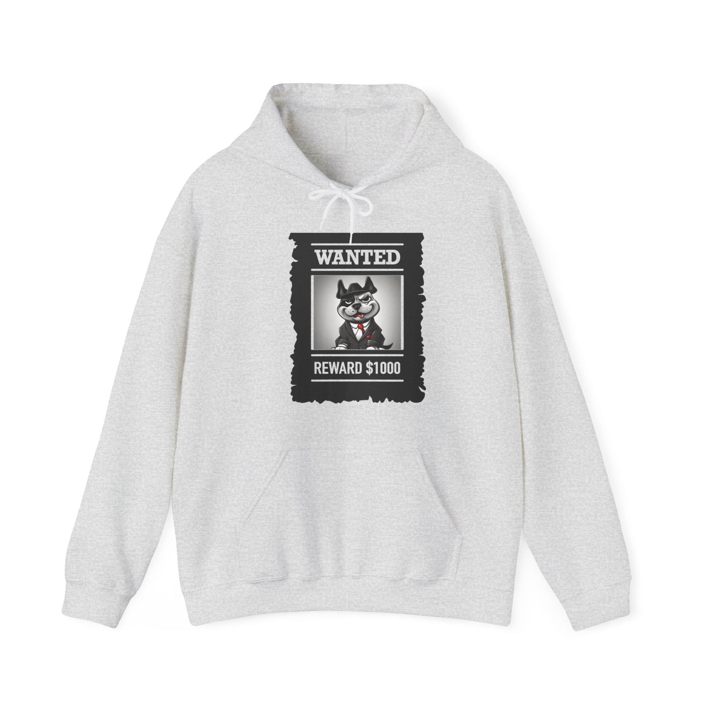 Unisex Heavy Blend™ "Wanted" Hooded Sweatshirt - Sniff Waggle And Walk