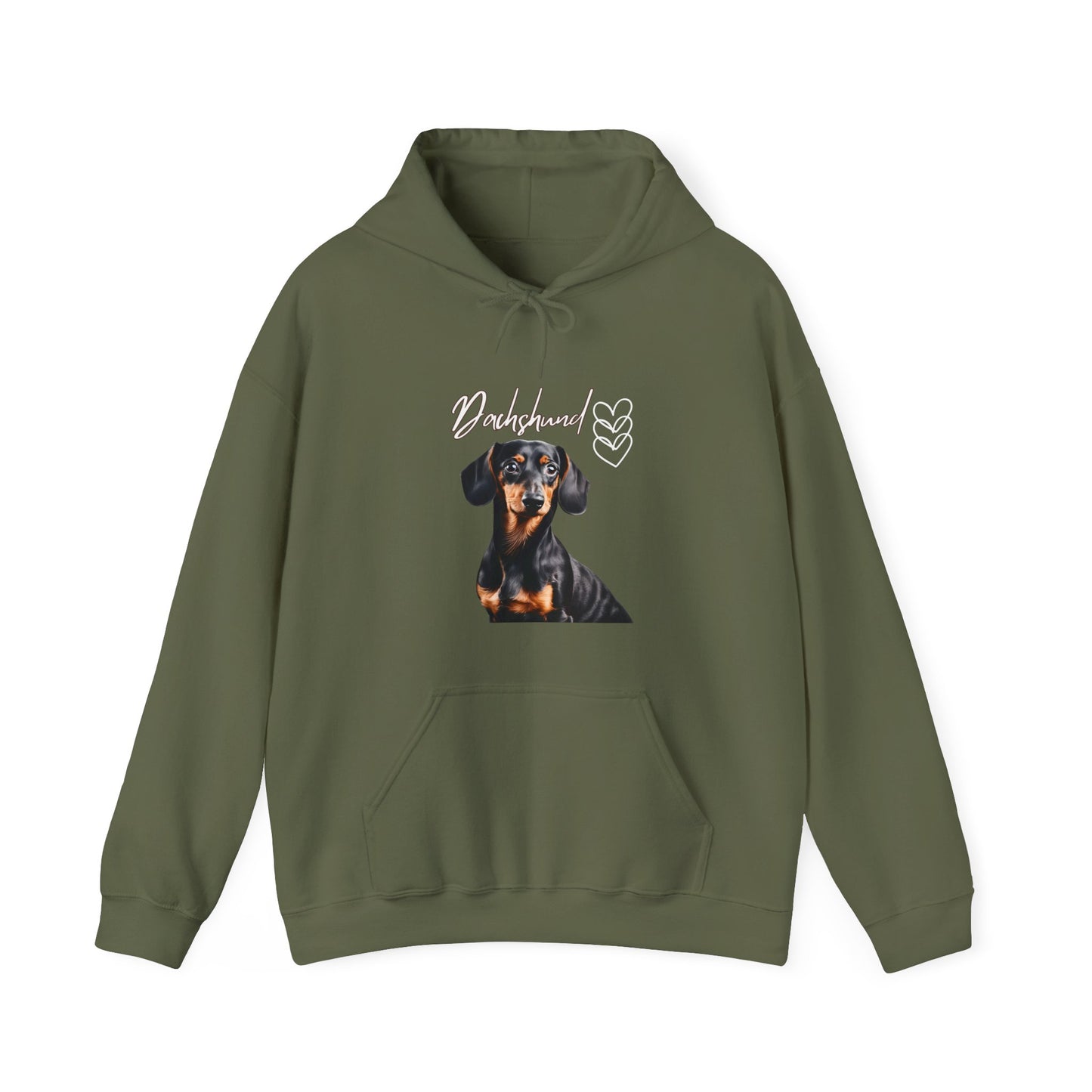 "Cozy Dachshund Hoodie for Dog Lovers - Worldwide Shipping | UK Shipping £3.60 (2-3 Days)"