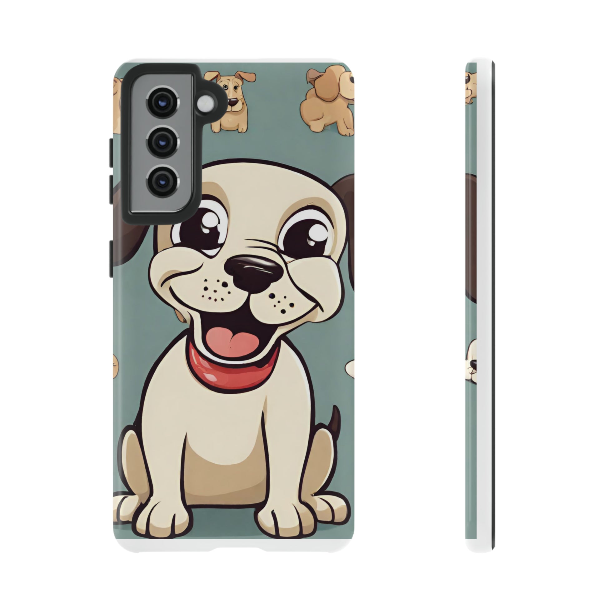 Sniffwagglendwalk™ Multi Dog Design Tough Phone CaseS. - Sniff Waggle And Walk