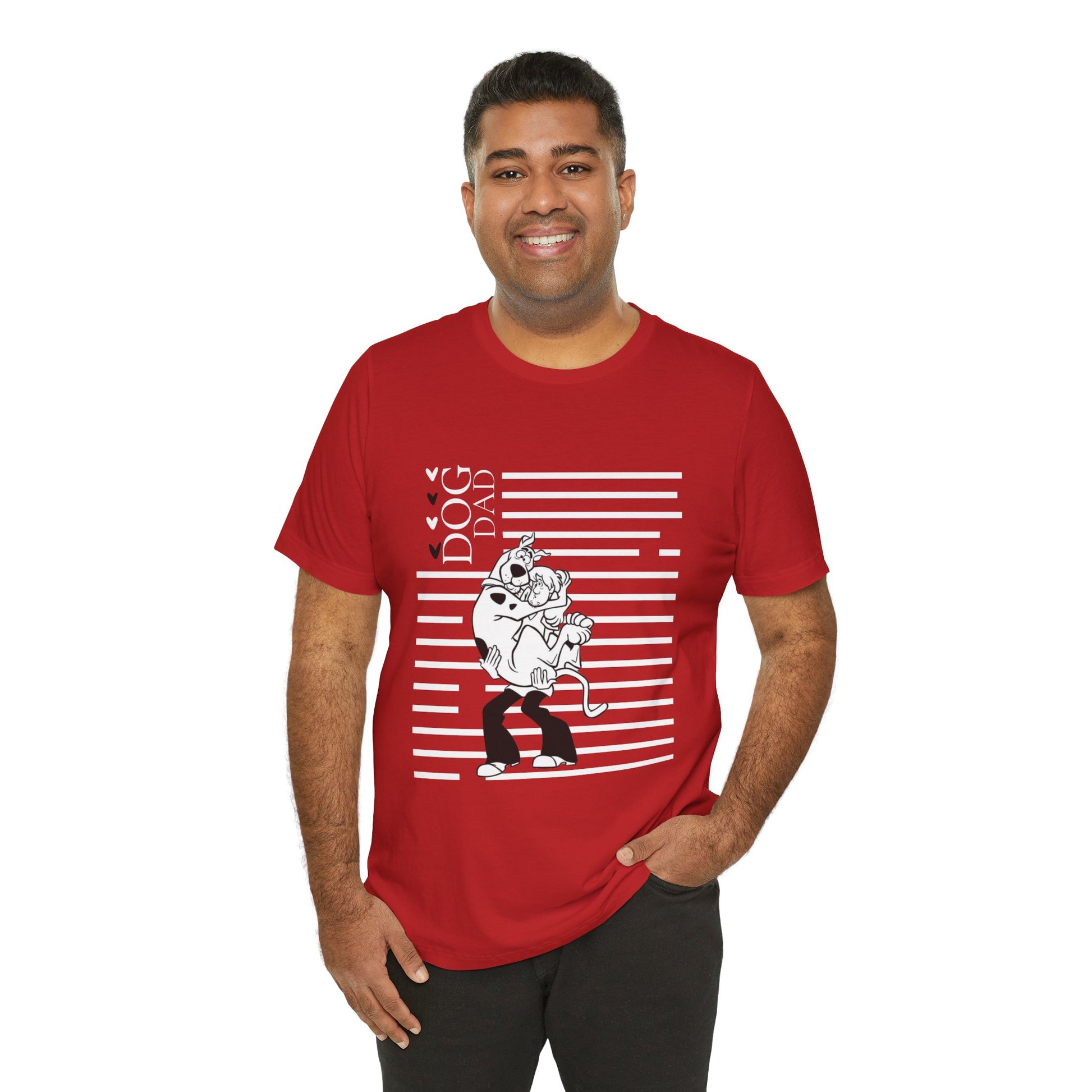 Scooby-Doo Dog Dad T-Shirt packaging — made to order print on demand