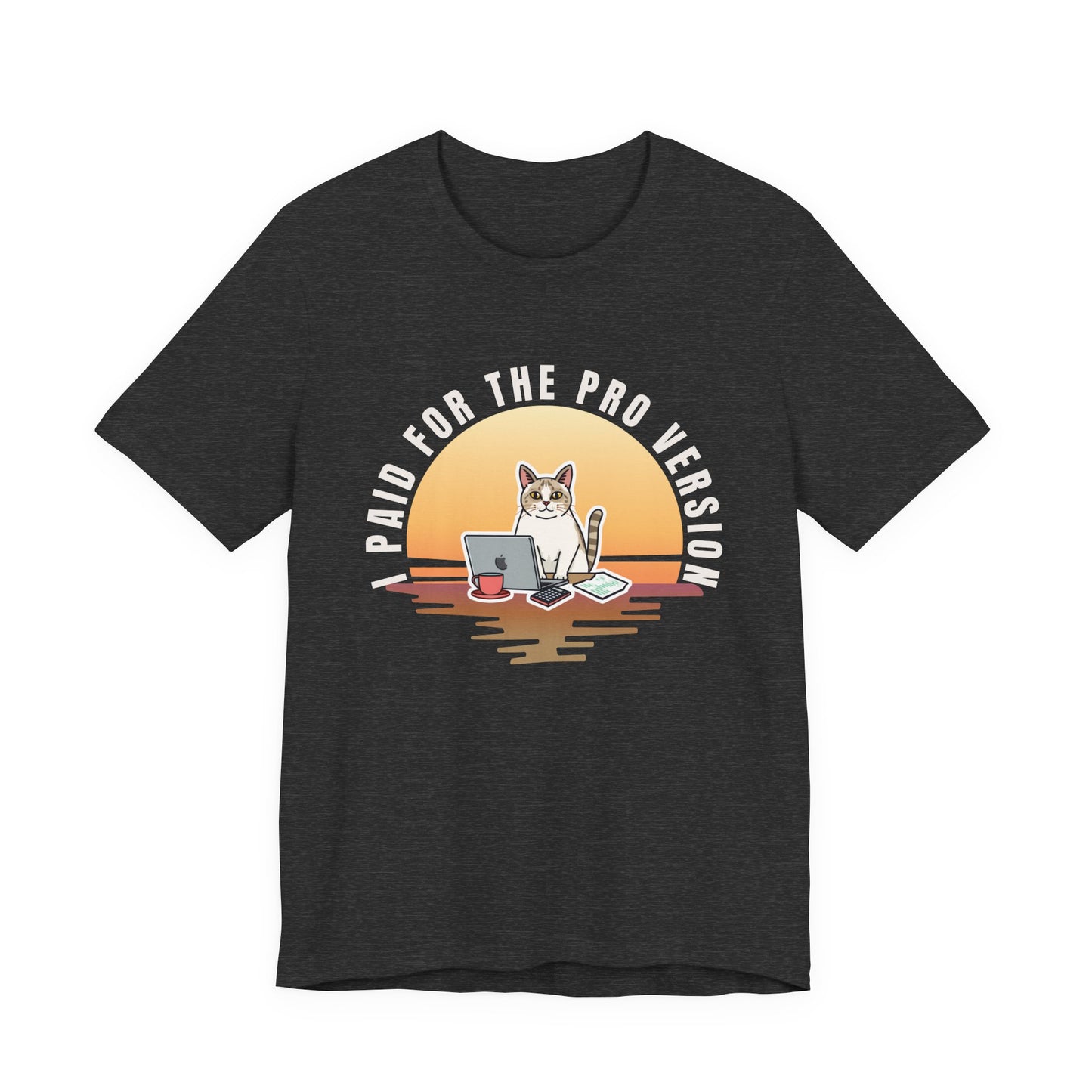 Cat Remote Worker T‑Shirt — "Out of Office for the Purr-vacation" Graphic Tee