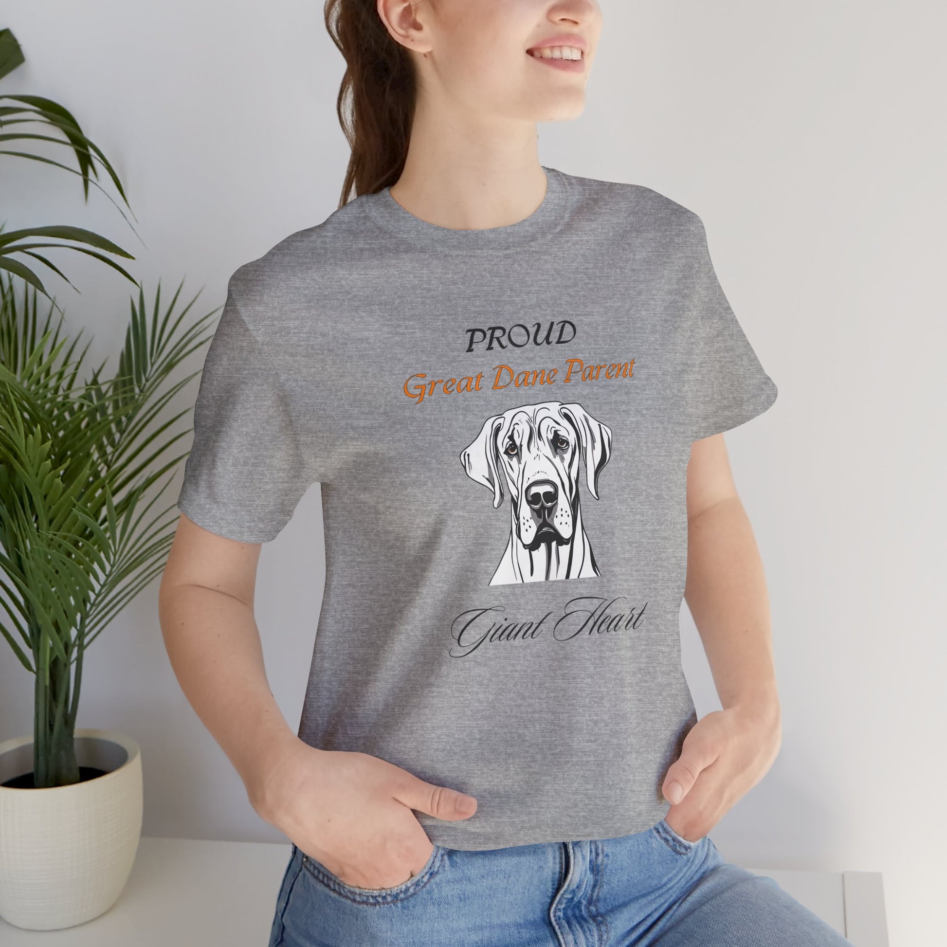 Proud Great Dane Parent t-shirt, big dog lover gift idea