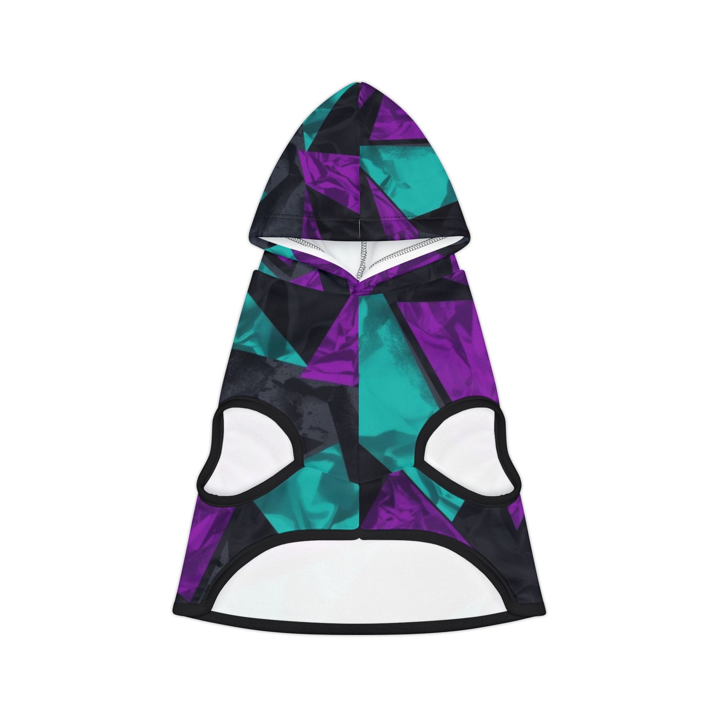 Back view of 11:11 alignment pet hoodie