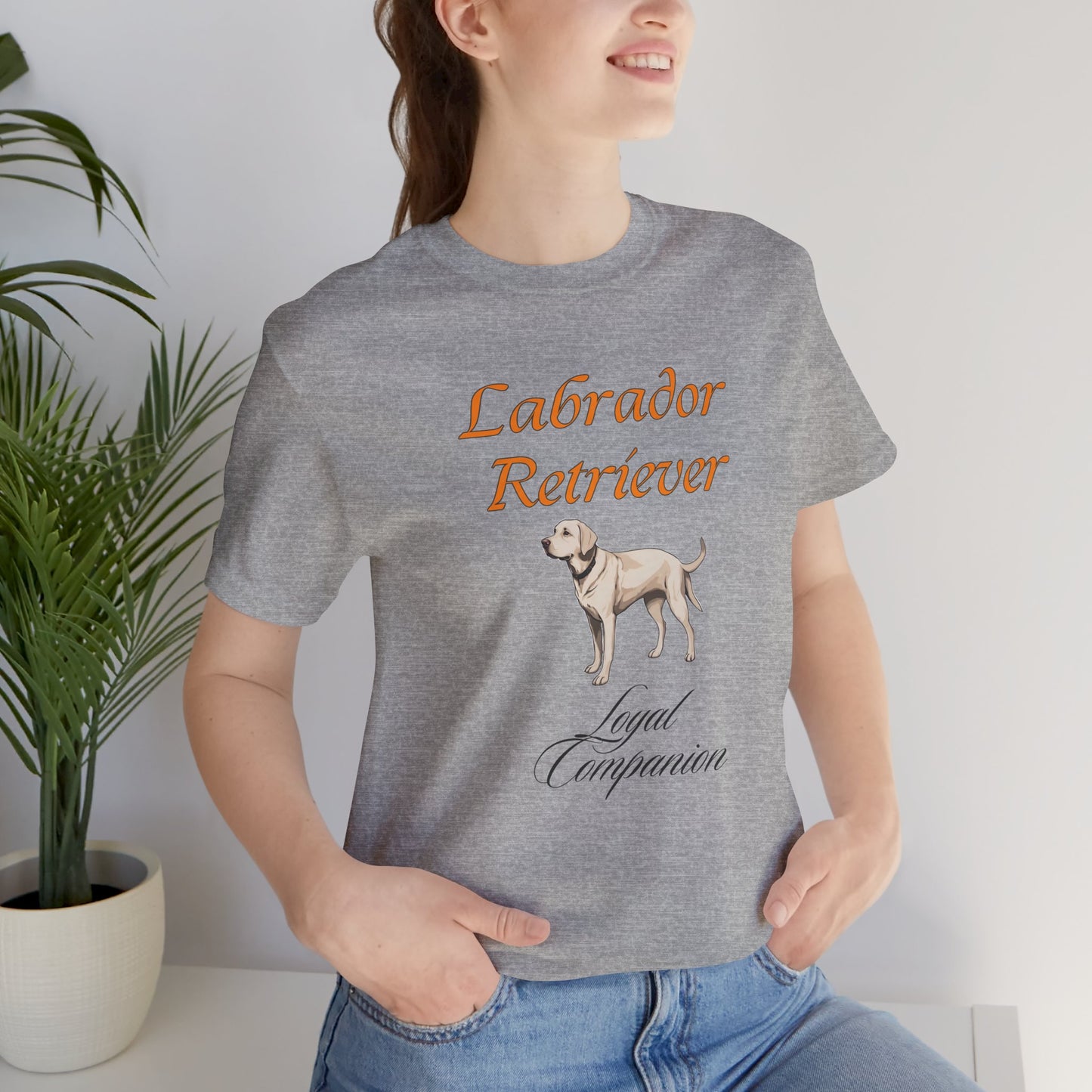 Proud Labrador Parent t-shirt, loyal companion dog gift idea