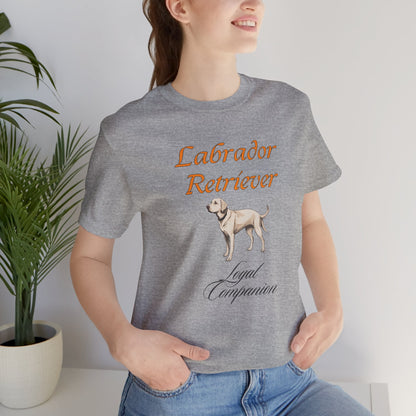 Proud Labrador Parent t-shirt, loyal companion dog gift idea