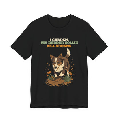 Funny border collie owner gift t-shirt