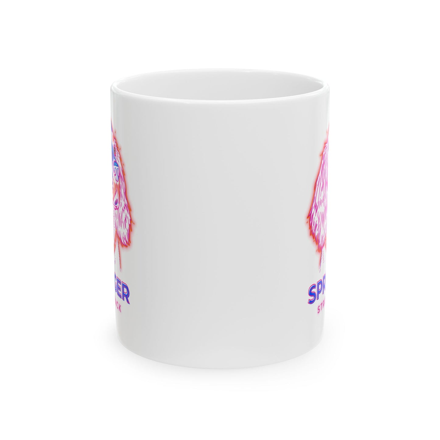 Springer Spaniel Street Pack Ceramic Mug — 11oz & 15oz