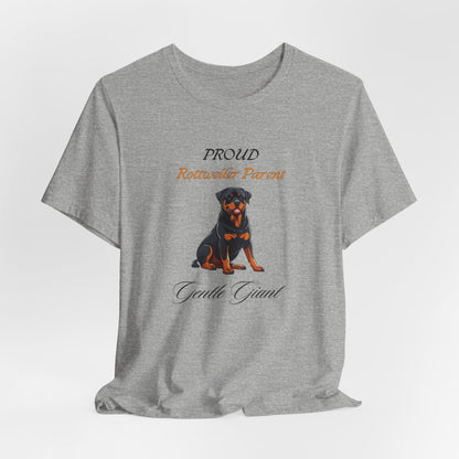 Proud Rottweiler Parent Gentle Giant design artwork detail