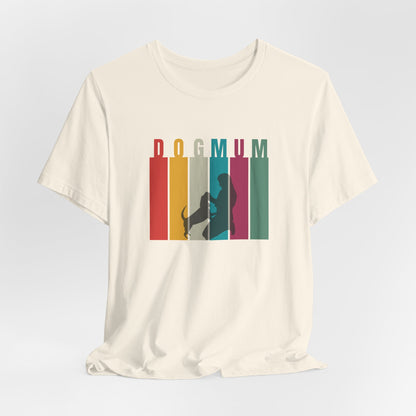 Dog Mum T-Shirt — retro dog mum gift design