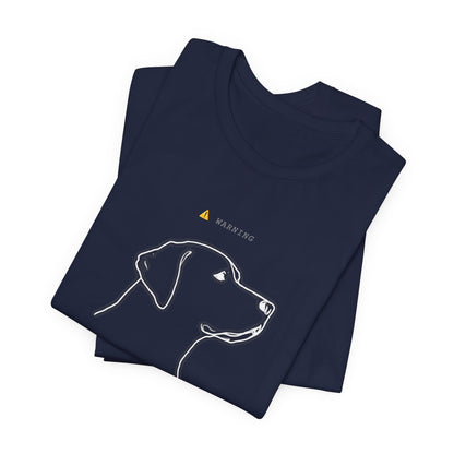 T‑Shirt — "Personal Space Cancelled" Minimal Dog LABRADOR Graphic Tee