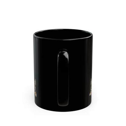 German Shepherd mug side view with handle