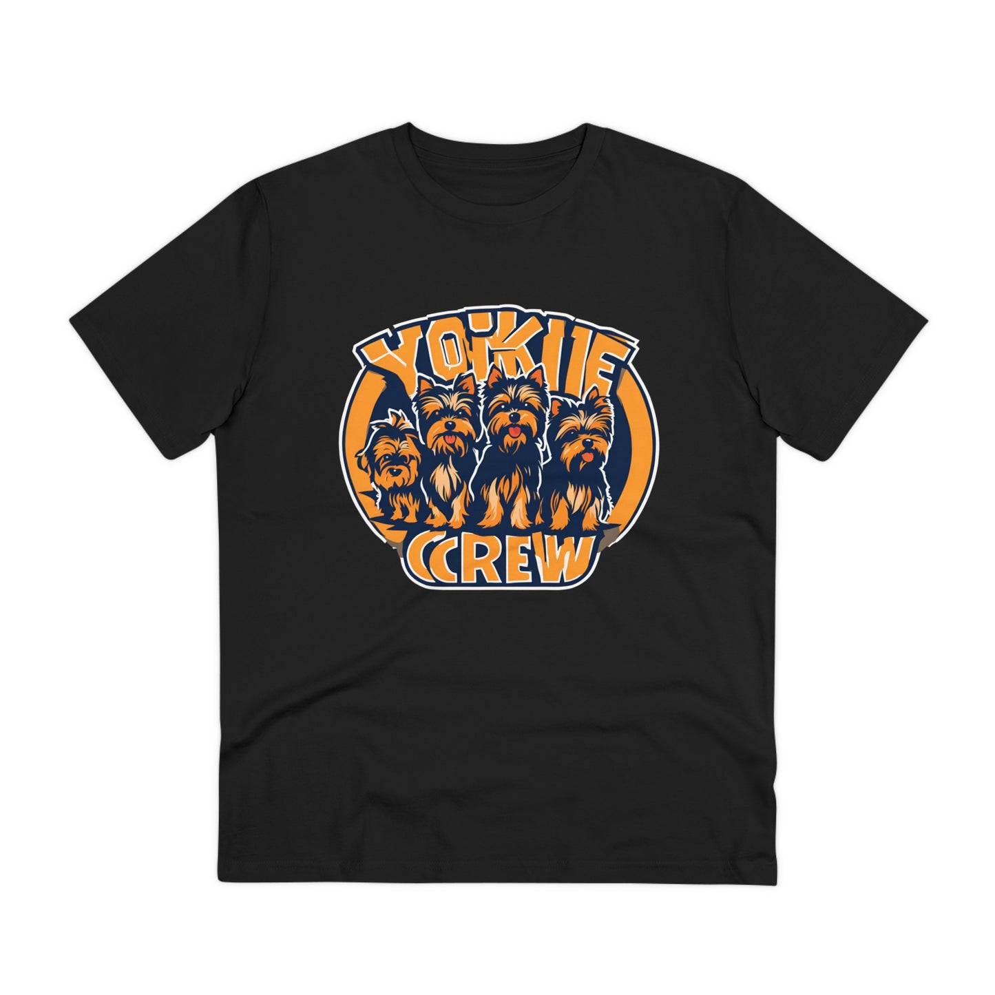 "YORKIE CREW" Organic Creator T-shirt - Unisex SniffWaggleandWalk™ - Sniff Waggle And Walk