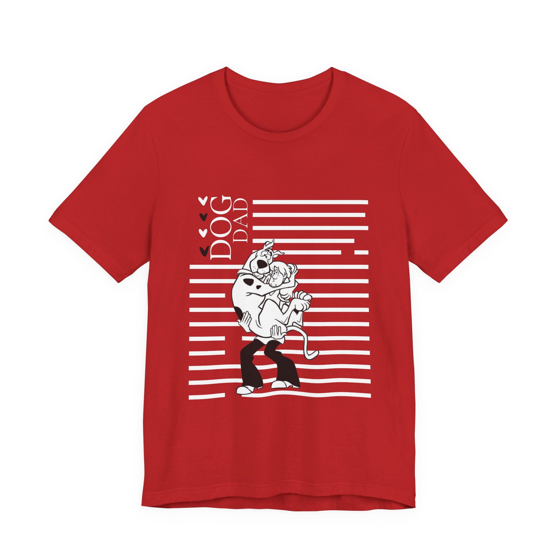Scooby-Doo Dog Dad T-Shirt in Heather Navy — unisex fit XS to 5XL