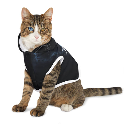 333 Cosmic Alignment™ Galaxy Pet Hoodie – Angel Number Design