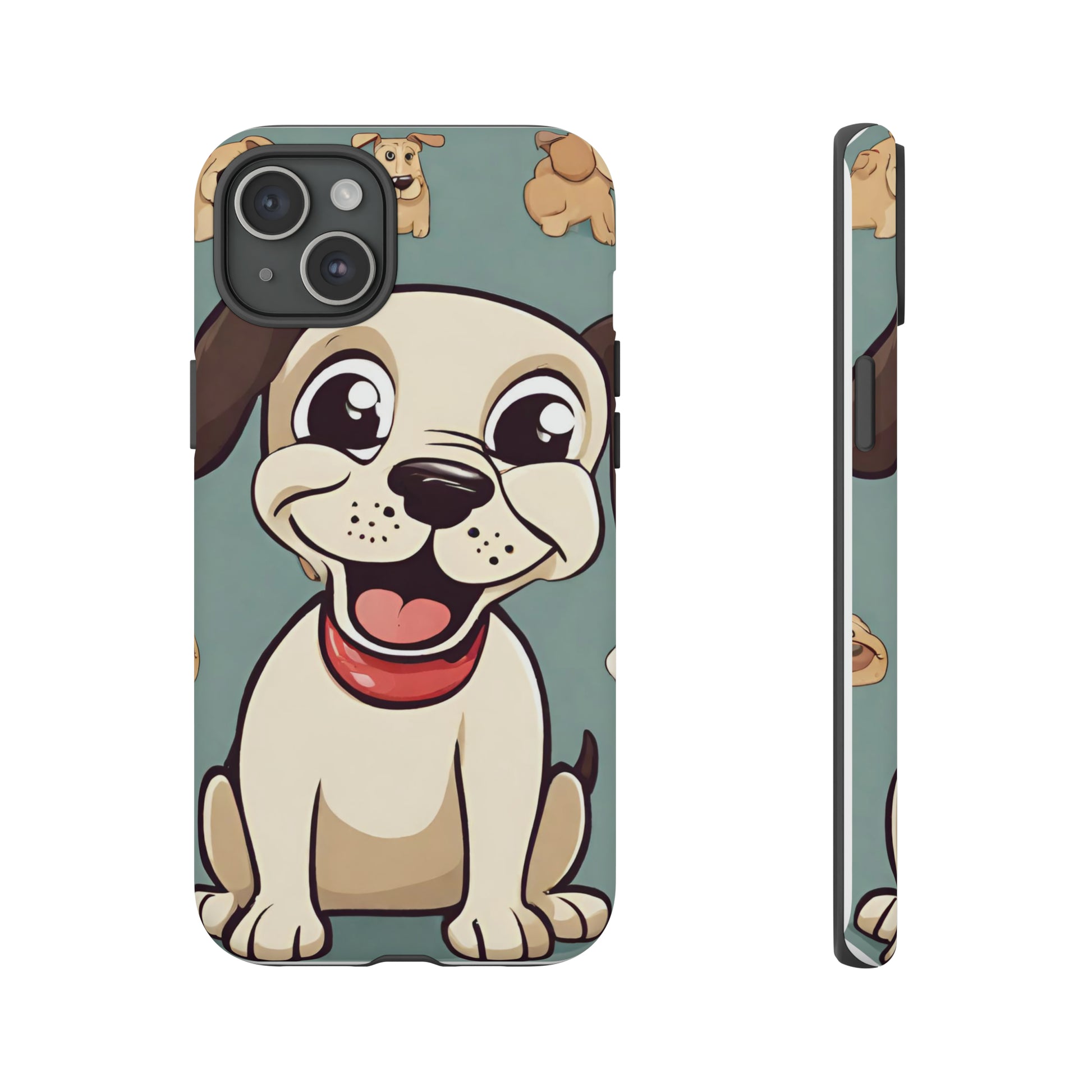 Sniffwagglendwalk™ Multi Dog Design Tough Phone CaseS. - Sniff Waggle And Walk