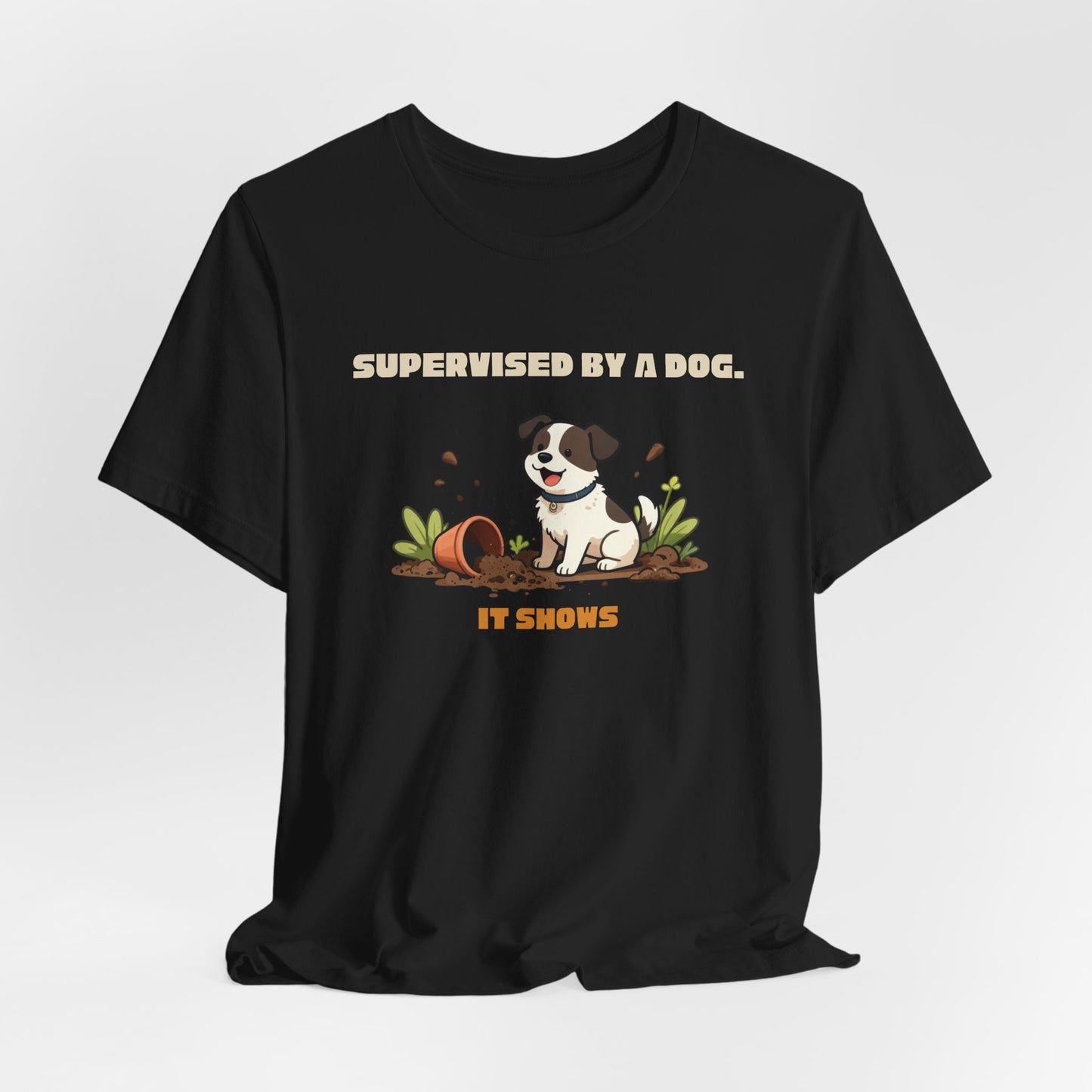 Funny dog gardener t-shirt — Bella Canvas unisex fit