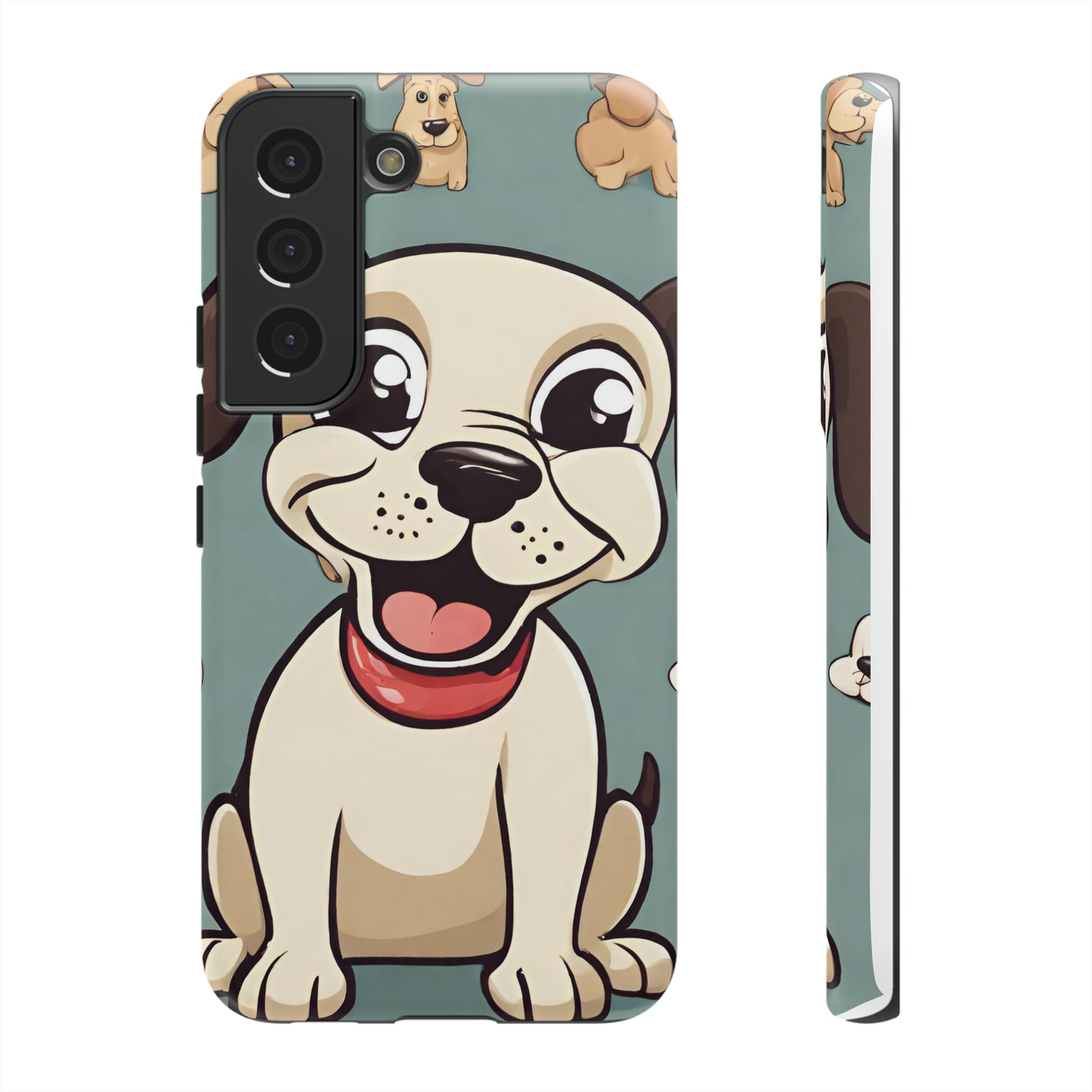 Sniffwagglendwalk™ Multi Dog Design Tough Phone CaseS. - Sniff Waggle And Walk