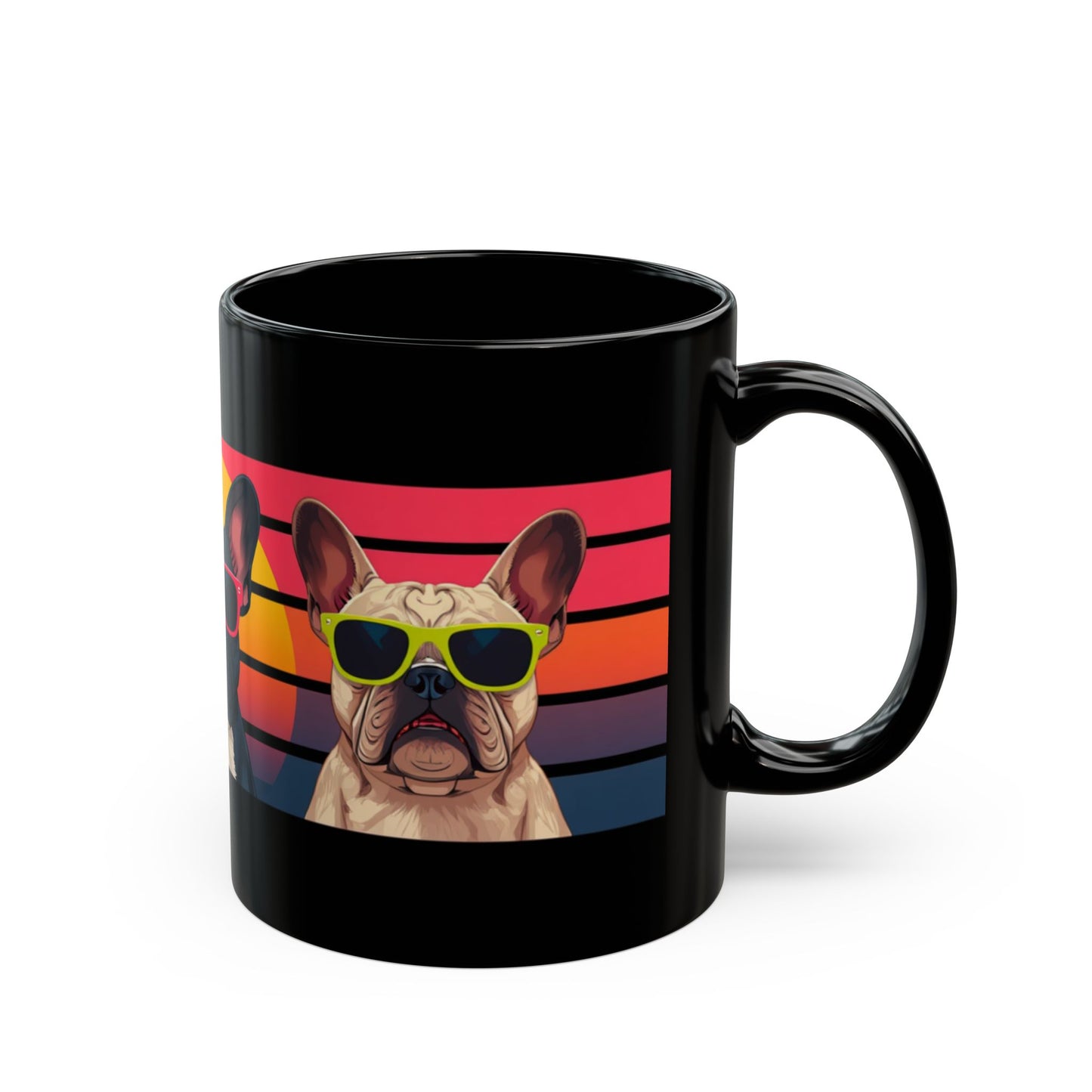 French Bulldog Sunglasses Mug —  (11oz & 15oz)