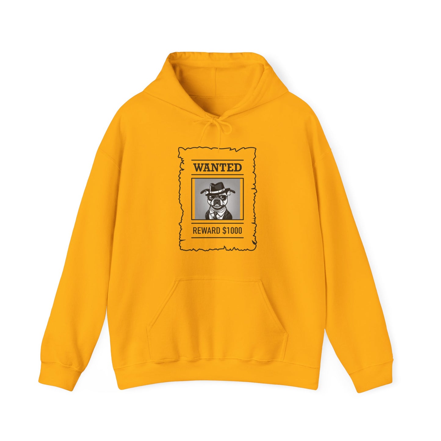 Unisex Heavy Blend™ "Wanted 2" Hooded Sweatshirt - Sniff Waggle And Walk