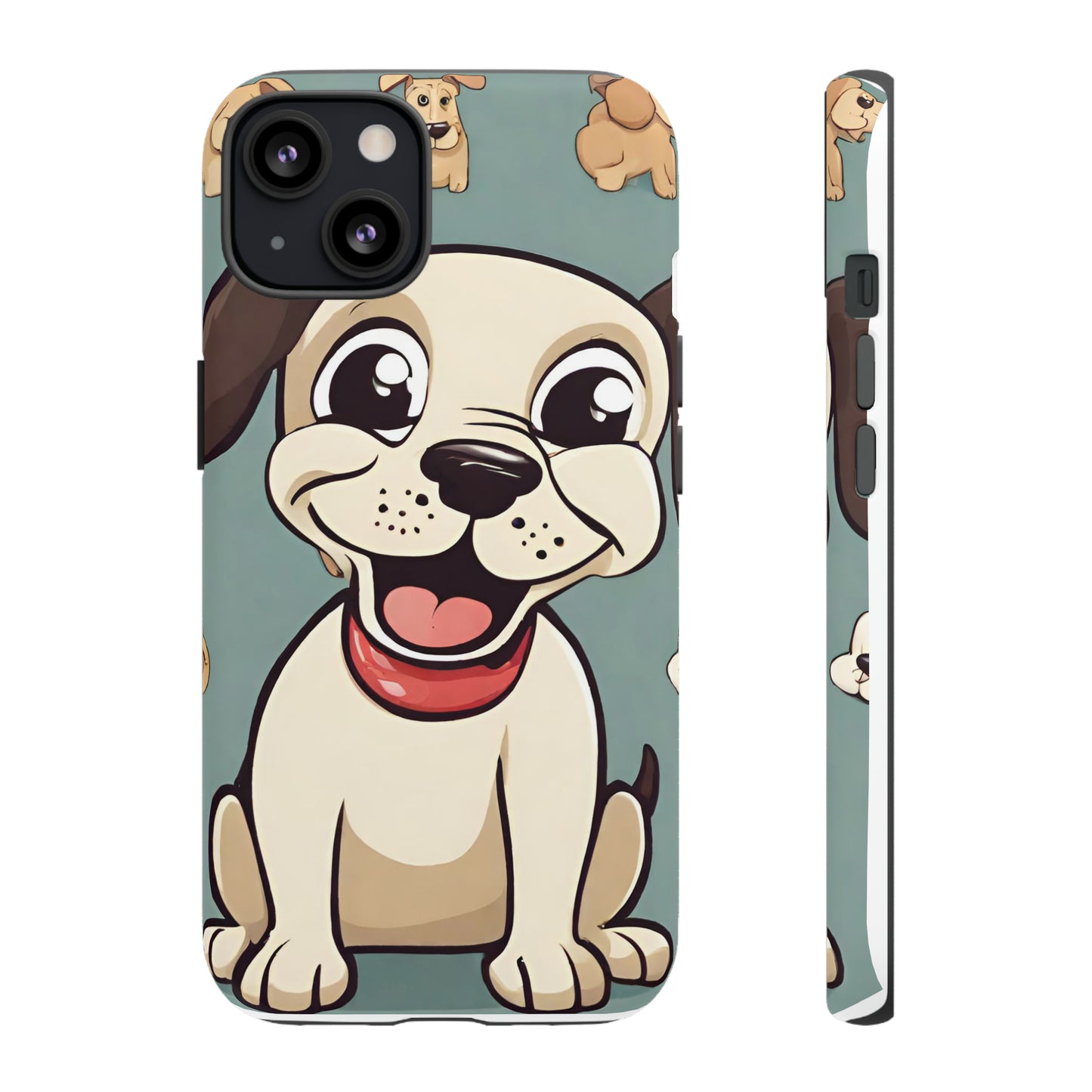 Sniffwagglendwalk™ Multi Dog Design Tough Phone CaseS. - Sniff Waggle And Walk