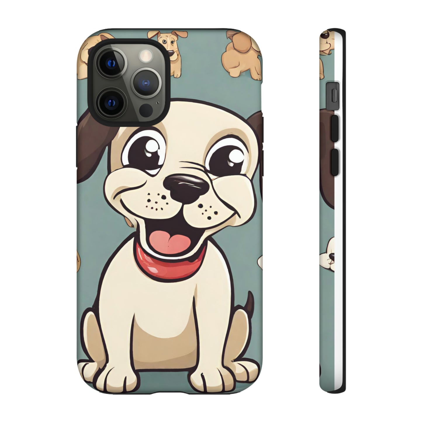 Sniffwagglendwalk™ Multi Dog Design Tough Phone CaseS. - Sniff Waggle And Walk