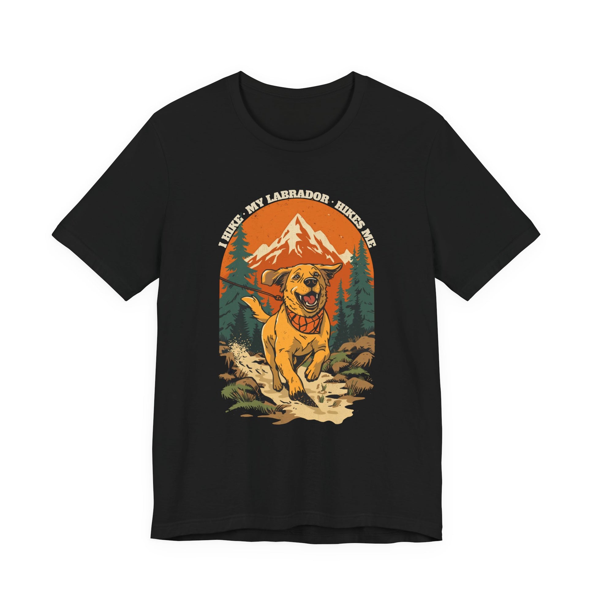 Labrador hiking tee Bella Canvas 3001