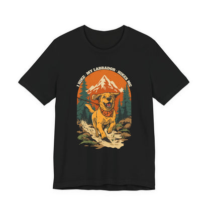 Labrador hiking tee Bella Canvas 3001