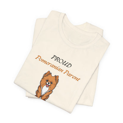 Proud Pomeranian Parent t-shirt folded