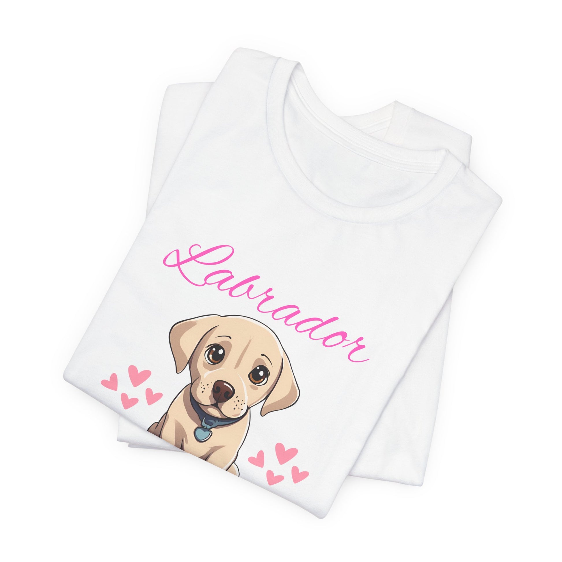 Labrador Mum T-Shirt — Navy — GOTS certified organic — SniffWaggleNWalk™