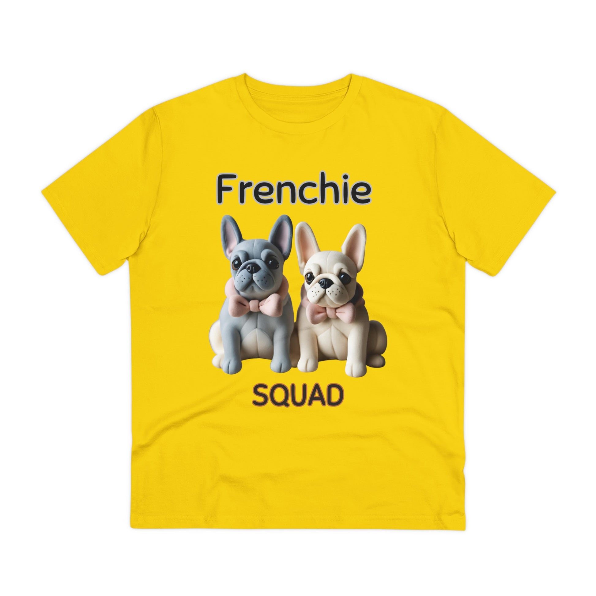 "FRENCHIE SQUAD" Organic T-shirt - Unisex by SniffWaggleNWalk™ - Sniff Waggle And Walk