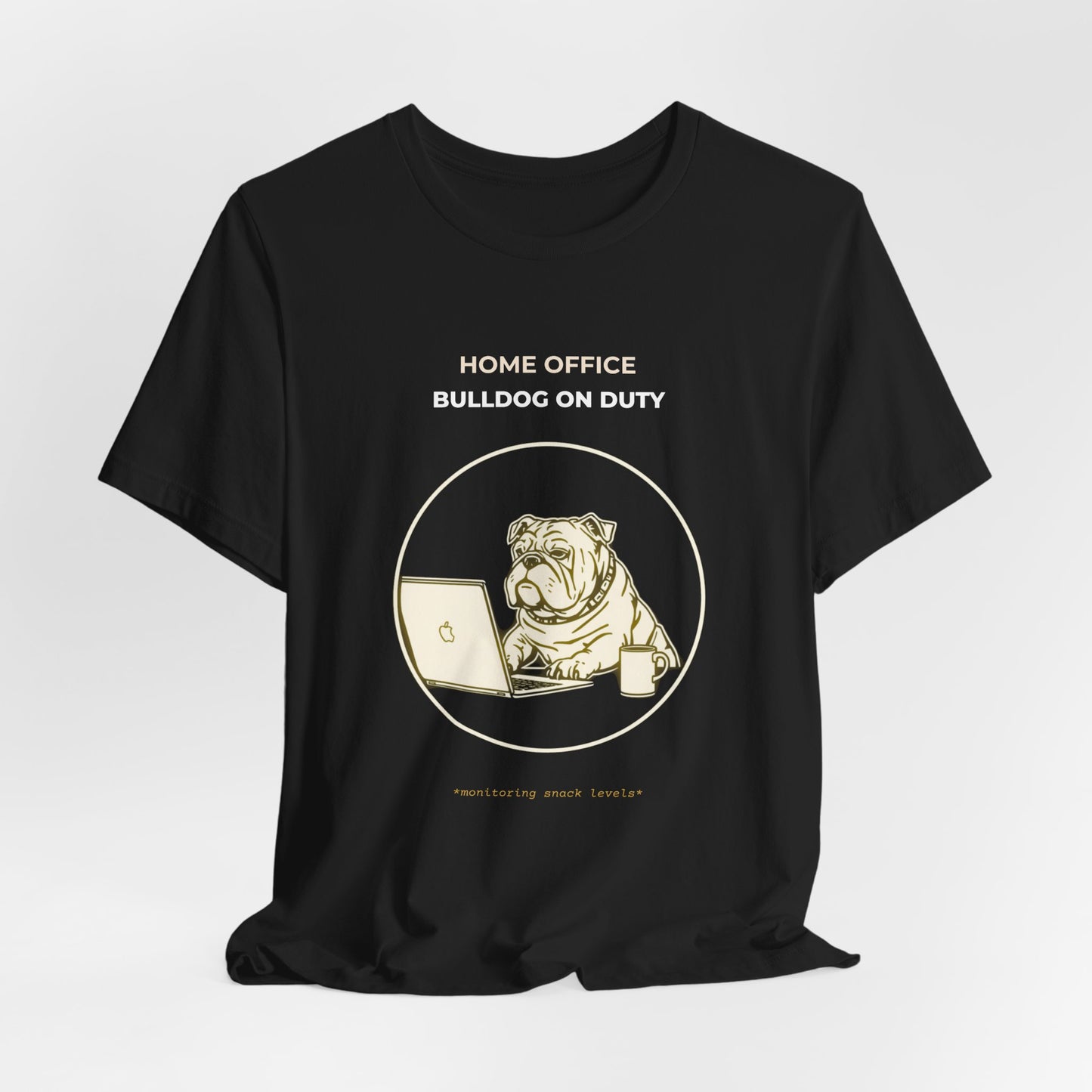bulldog office tshirt — 'Warm Covers' Graphic T‑Shirt