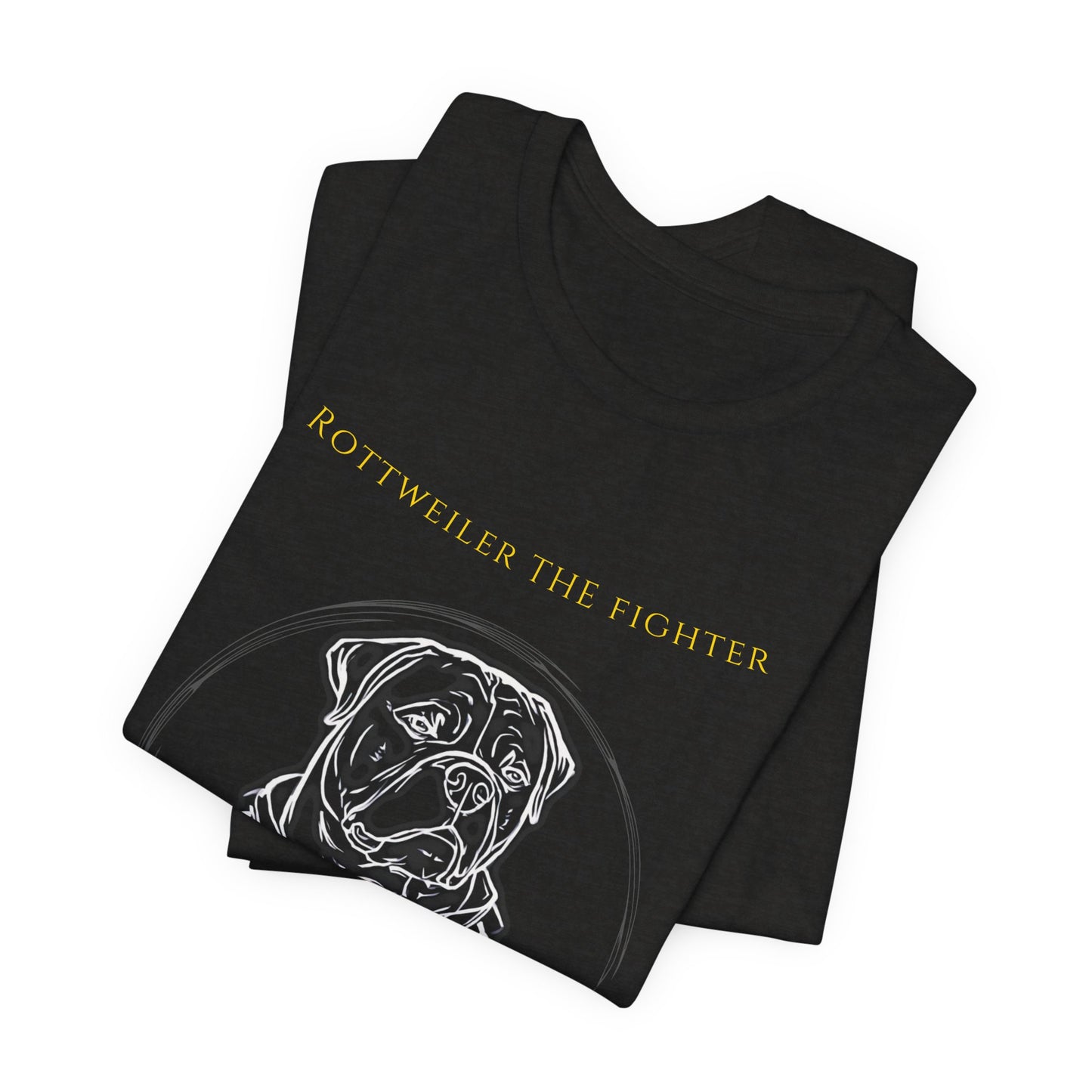 Rottweiler the fighter Adventure T-Shirt — "Adventure Awaits" Graphic Tee