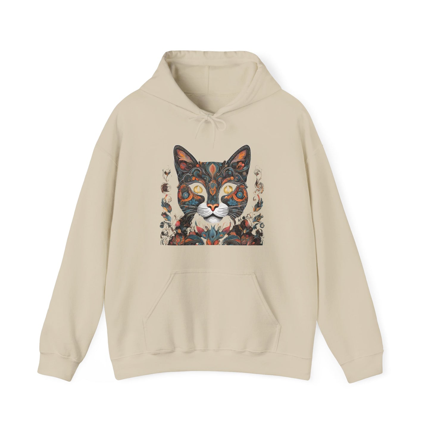 Cozy Cat Design Hoodie – Perfect for Cat Lovers 😻