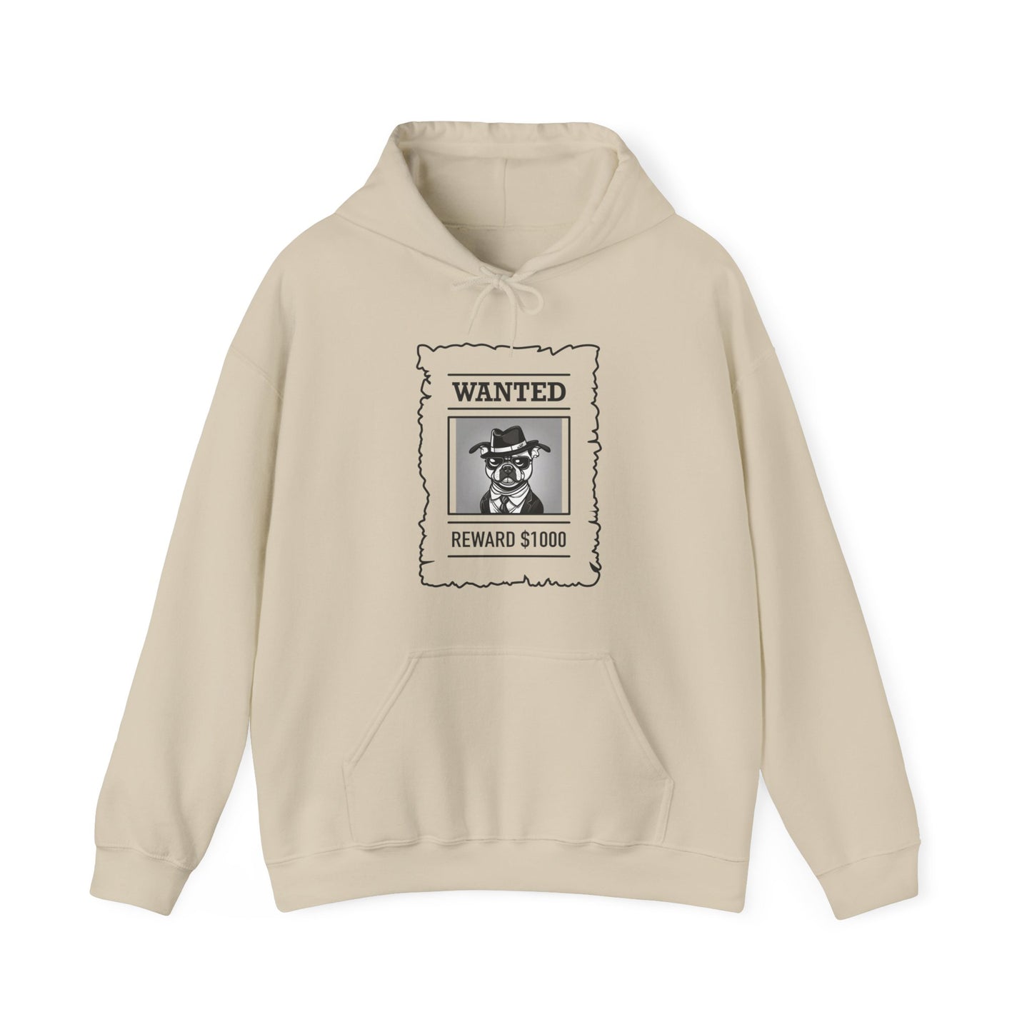 Unisex Heavy Blend™ "Wanted 2" Hooded Sweatshirt - Sniff Waggle And Walk