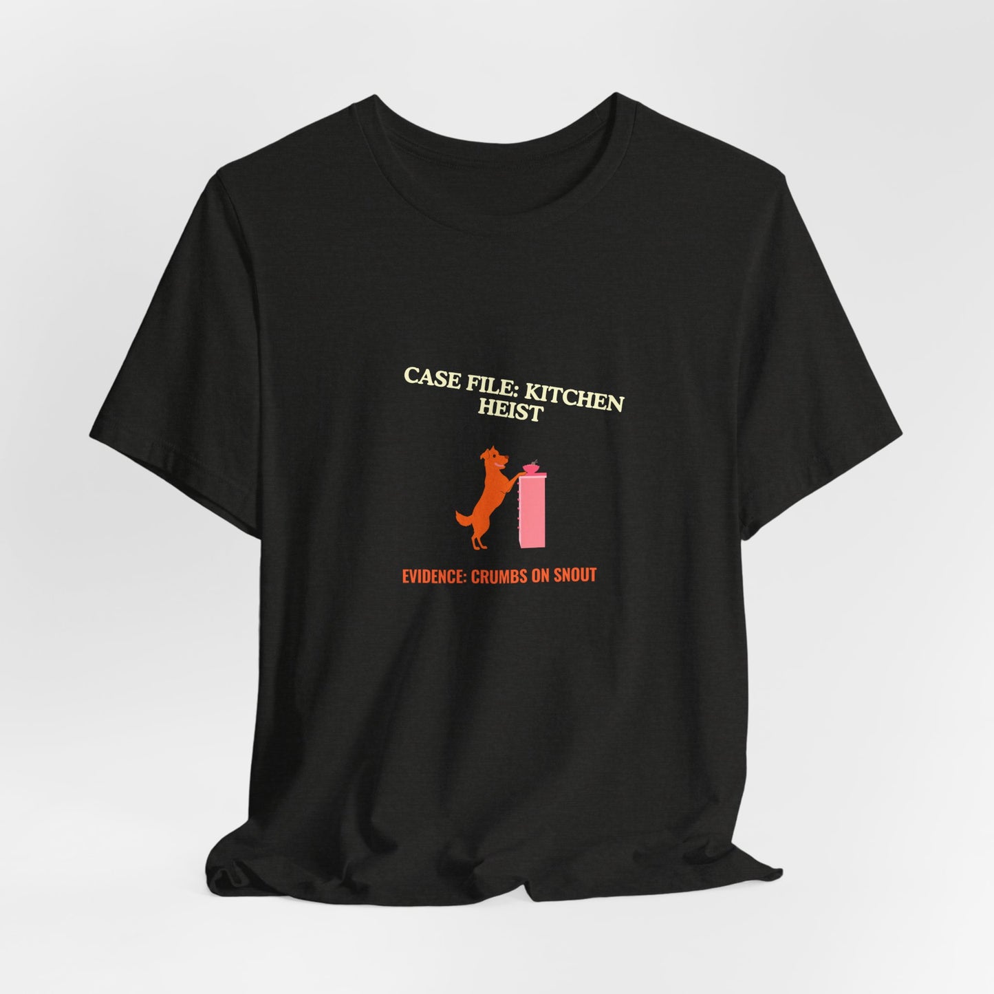 Kitchen Heist T-Shirt – “Case File: Kitchen Heist” Funny Baking Crime Tee